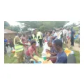 PEACE Foundation donating food and non food items to community members affected by flooding, landslides and displacement in western Uganda. This is done in light of the fair share permaculture principle which informs the Foundations humanitarian and development emperative and values. 