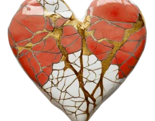 kintsugi heart