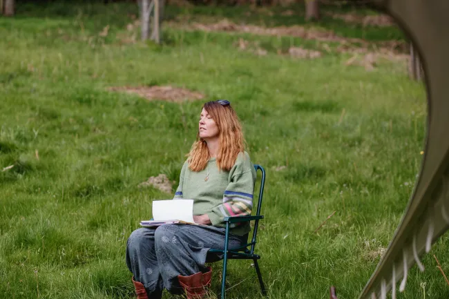 Sit spot in nature