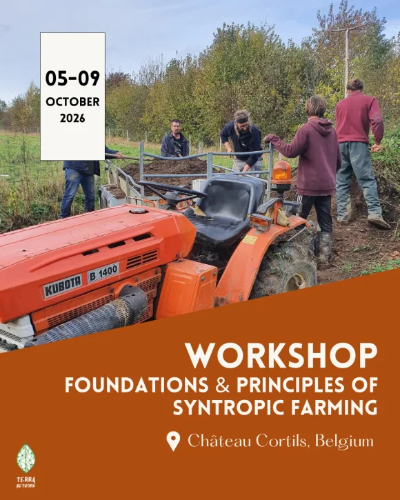 5 to 9 October Syntropic Workshop for Temperate Climate