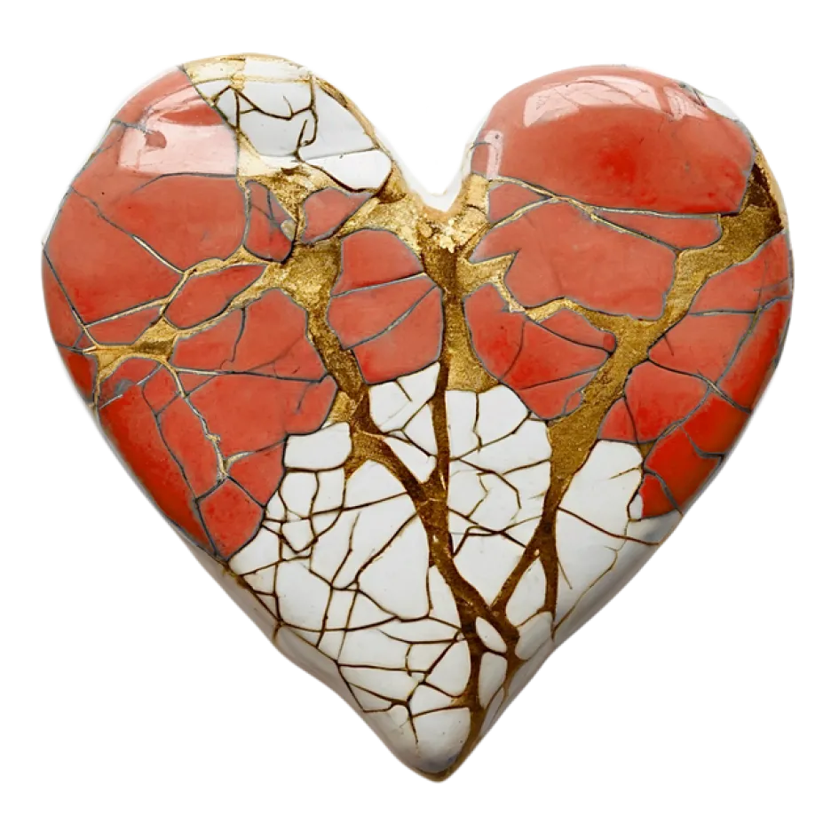 kintsugi heart