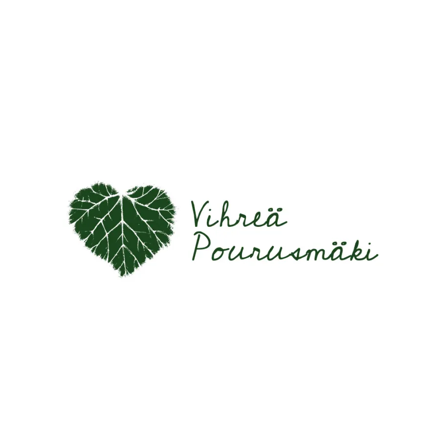 Vihreä Pourusmäki Logo