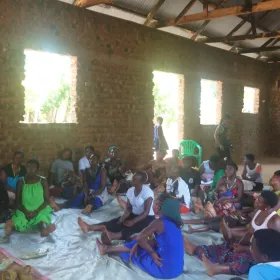 PEACE Foundation trains benefiaries and participants of PEACE Foundation restoration bamboo project in greater Kissuba sub county. 